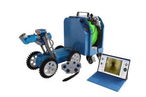 Quality Computer Controlled CCTV Inspection Camera , Sewer Pipe Inspectin Robot Camera wholesale