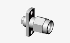 Quality 2.92mm Series Male 2-hole Flange RF Coaxial Plug For 2#Semi-rigid / Flexible Cable wholesale