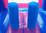 Commercial Grade Kids Frozen Inflatable Bounce Houses With Pillars inside