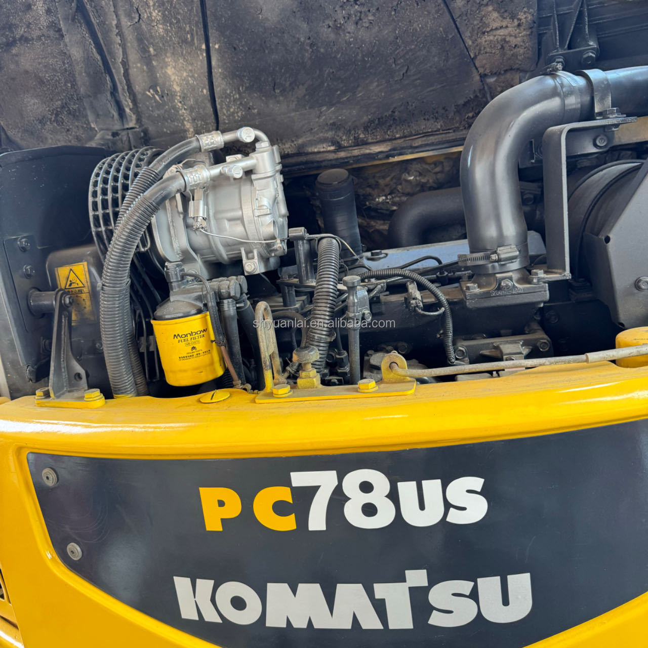 Original Hydraulic Cylinder Second Hand 8 Ton Komatsu PC78US Excavator in Good Condition