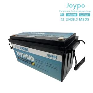 Quality 24 Volt 100Ah 200Ah 300Ah Marine Lithium Battery LiFePO4 Lithium Ion Battery Pack wholesale