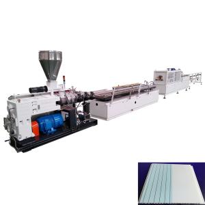 Quality 600mm Integrated PVC Ceiling Panel Machine WPC Ceiling Wall Panel Manufacturer Extruder ZS65/132 wholesale