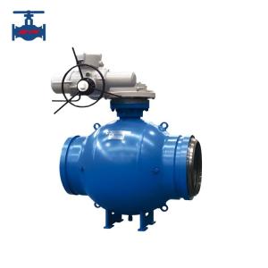 Quality Forged Steel Welding Float Ball Valve Trunnion Mounted Fixed Ball Valve wholesale