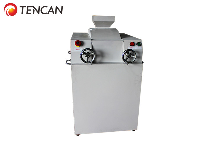 TENCAN Double Roll crusher with Stainless steel roller capacity 300kg per hour