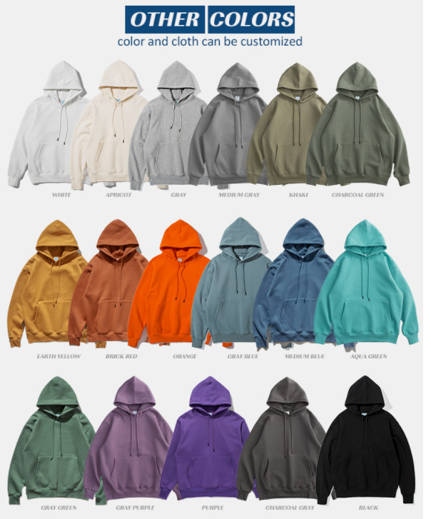 100% Cotton Plain Unisex Plain Hoodies Oversized Micro Performance Fleece Pullover Hoodie For Women