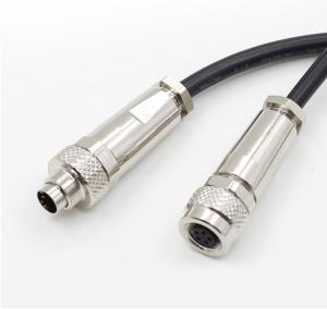 Quality M9 Metal Conne Male Female Waterproof Connector Shielded Metal Straight Angle Assembly wholesale