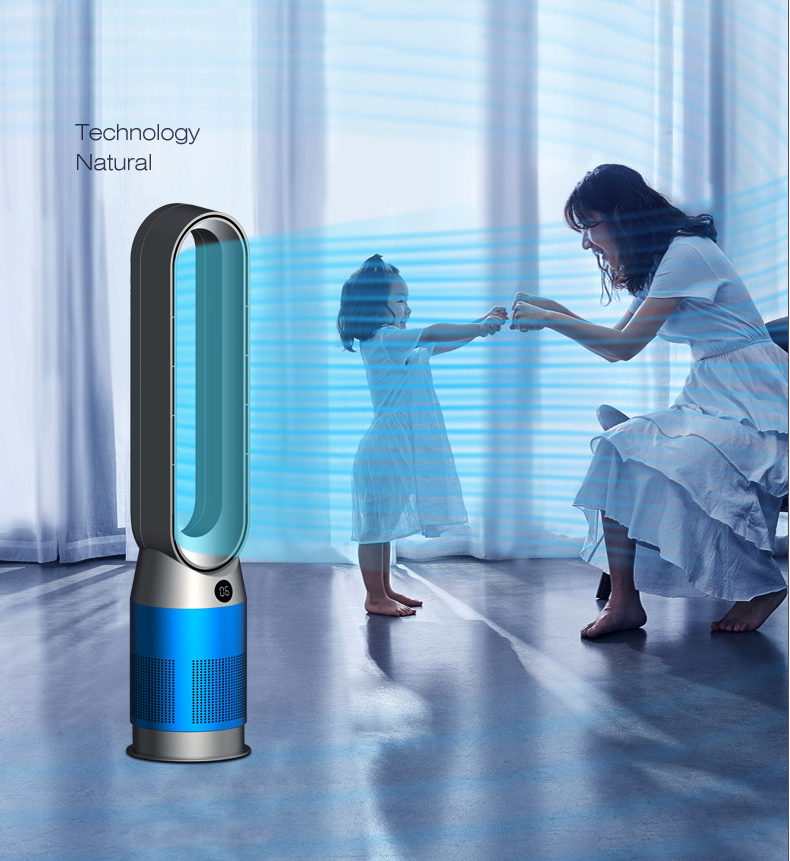 88*20CM Product Size Electric Cooling and Heating Tower Fan with Smart Remote Control