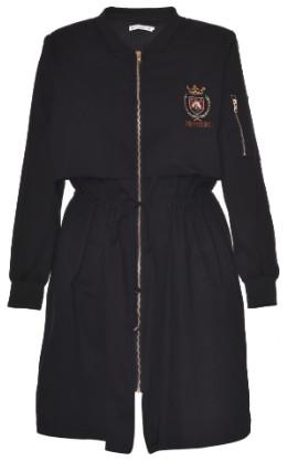 Cheap Long Length Thin Cool Womens Coats Street Style Waist String Fasten for sale