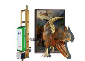 Quality 3 D ZKMC Digital 2880dpi Vertical Win10 UV Wall Printer wholesale