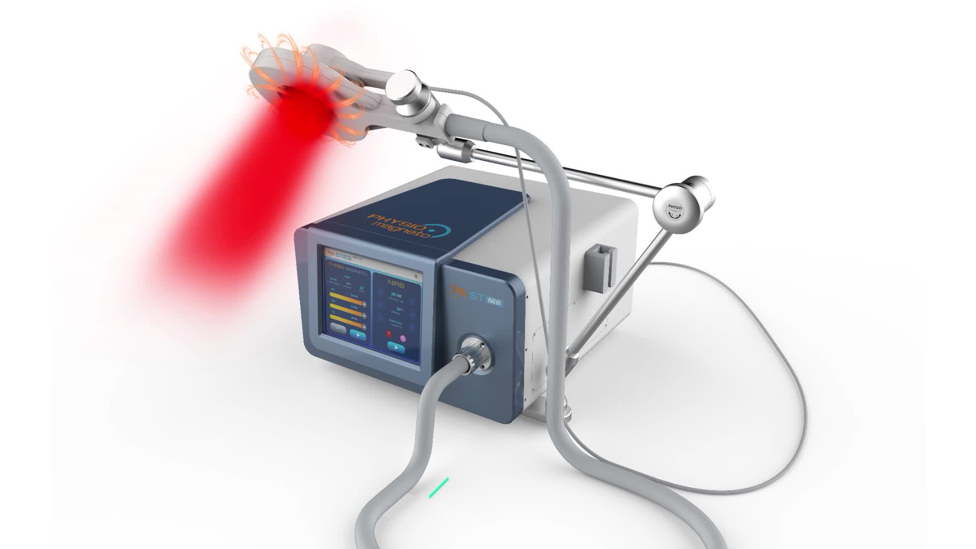 130KHz Magnetic Therapy Device For Treating Musculoskeletal Disorders Physio Magneto Infrared Physiotherapy