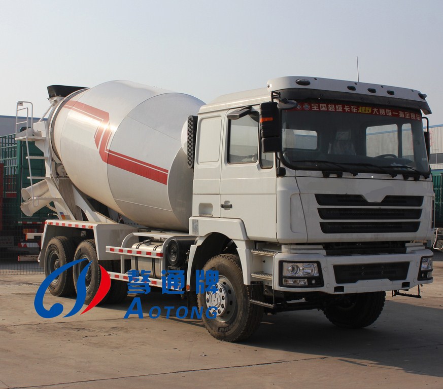 Heavy Duty Self Loading Concrete Mixer Truck 4-15 Cubic Capacity