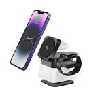 Night Light Wireless Charger For Smart Watch Earphone Cellphone - X549 Magnetic