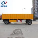 20-30Tons Small Side Wall Trailer with Draw Bar and Weather-Resistant Steel