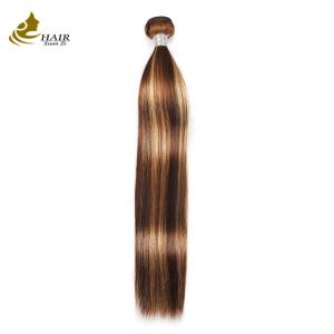 Quality Piano 4/27 Ombre Human Hair Extensions Highlight Human Hair Bundles wholesale