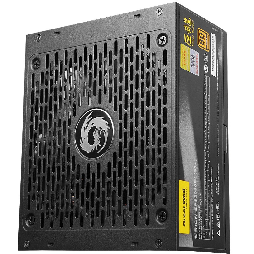 Great Wall rated 2000W 80PLUS gold medal fully modularized gold medal PC power supply