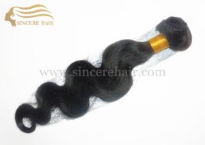 Quality 100% Virgin Human Hair Extensions, 50CM Body Wave Virgin Human Hair Weft Extension for sale wholesale