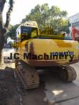 sell 16 ton original Japan excavator Komatsu PC160LC-7 with original color