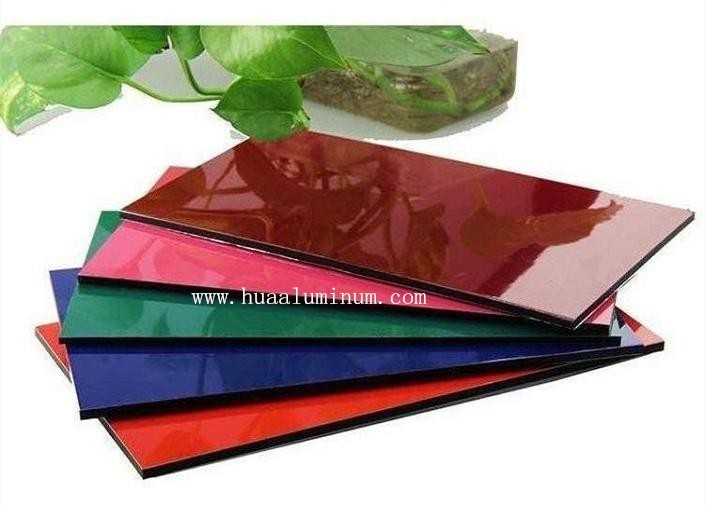 ASTM 6mm Signage Aluminum Composite Panel 1550mm Anodized Surface