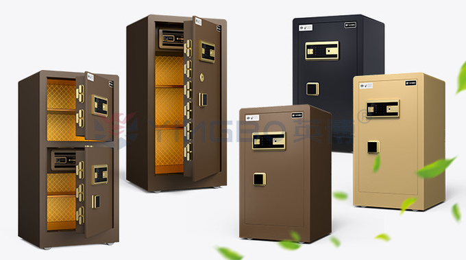 Fingerprint Lock Smart Luxury Safe Box Customized For Home Security YB/RS-80