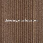 Wholesales striped commercial office carpet tiles