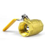 Oil Water Metal Ball Valve Female Threaded Forged Brass Ball Valve Manufacturers