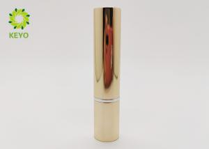 Quality Round Golden Empty Lipstick Tube Container 3.5g 5g Aluminum Material Made wholesale