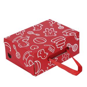 Quality CMYK Red Shoes Christmas Gift Box 160x120cm Size UV coating wholesale