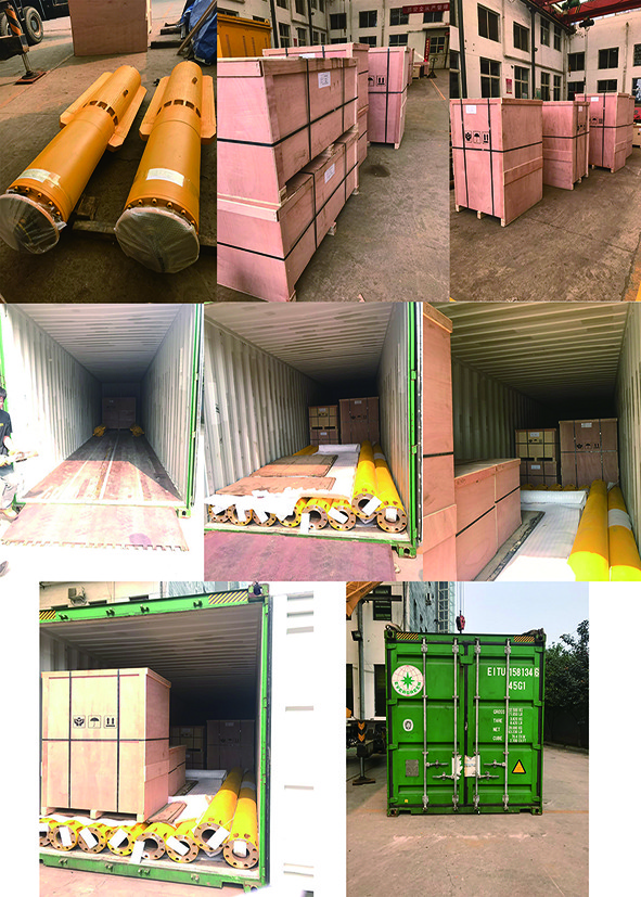 High Power Bottom Feed Vibroflot Advanced Piling Equipment 50 Hz