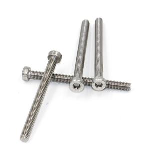 Quality Stainless Steel Thin Cylindrical Head Hexagon Socket Cap Screws DIN Standard wholesale