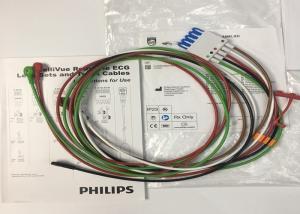 Quality Phlip M1644A Intellivue ECG Cable 5 Lead Reusable 989803144991 wholesale