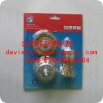 3pcs cup brush with shank crimped wire