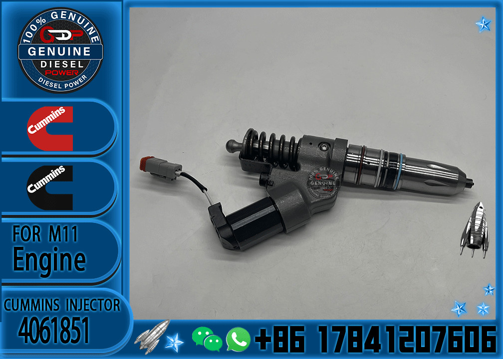 QSM11 ISM11 Diesel Engine Parts Fuel Injector 4061851 4026222 3411754 3083849 3411756