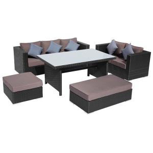 Quality UV Protection PE Rattan Outdoor Wicker Sofa Set wholesale