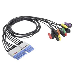 Quality P-hilips DG Style Radiatransparent ECG Leadwires DG Connector wholesale