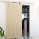 Unfinished Interior Sliding Barn Doors 2.1m Height Soundproof
