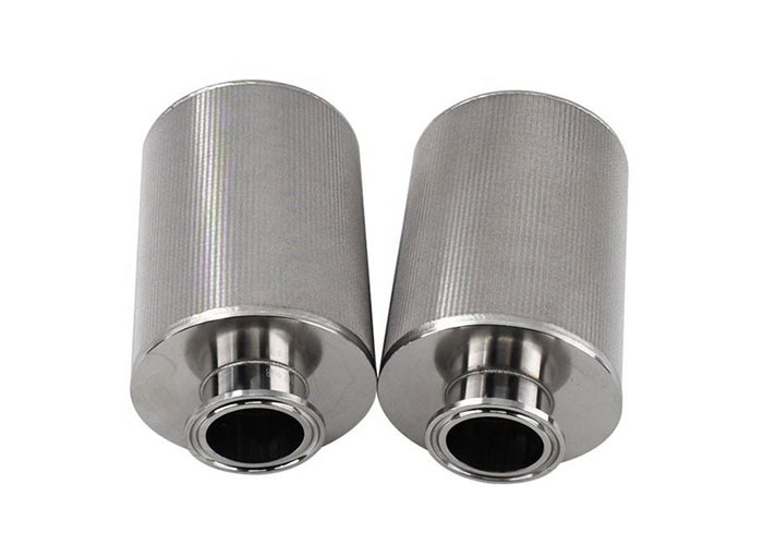 99% Rating 5Layers SS Sintered Filter Element Water Treatment Anti Corrosion