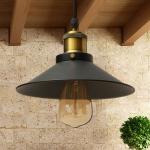 Black rustic lamp pulley pendant lights dinning room bedroom Kitchen island