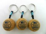floating cork keychain