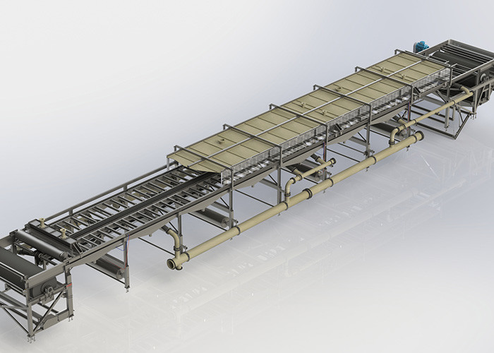 PLC Control Vacuum Belt Filter Continously Operation Sludge Treatment Filtration Equipment