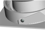 Commercial hotel square spotlight/wall washer light 7w 560lm 15º/25º/38°