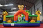 Flower Fairy Inflatable Fun City 0.9mm PVC Made For Festival Activities