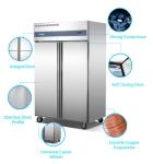 680W 220V 680W Vertical Fridge Freezer , Multiscene Commercial Freezer