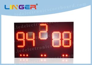 Quality Outside UV Protection LED Baseball Scoreboard With Brackets 20 Inch wholesale