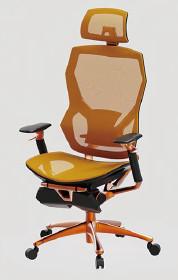 Quality High Back Mesh Office Chair Mesh Lumbar Support Yellow Ergonomic wholesale