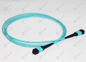 Quality OM3 MPO MTP Patch Cord RoHS Certified For Fiber Optic Telecommunication wholesale