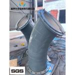 Dia 20-800mm Alumina Ceramic Tubes Alumina Ceramic Lined Pipe