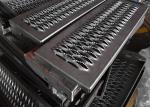 850mm Width Checker Plate Sheet Serrated Steel Grating Stair Tread