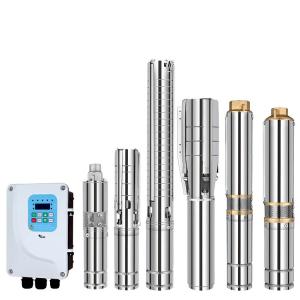 Quality 1200w Agriculture Water Pump Certificate ROHS Solar Submersible Pump wholesale