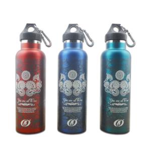 Quality 750ml wide mouth double wall stainless steel water bottle/insulated water bottle wholesale