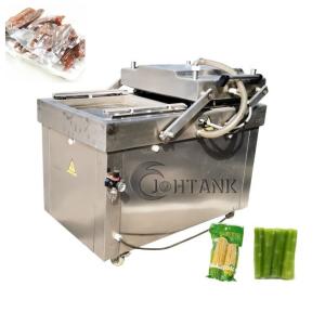 Quality Sea Food Salted Meat Dry Fish Pork Beef Rice Double Chamber Vacuum Packer wholesale